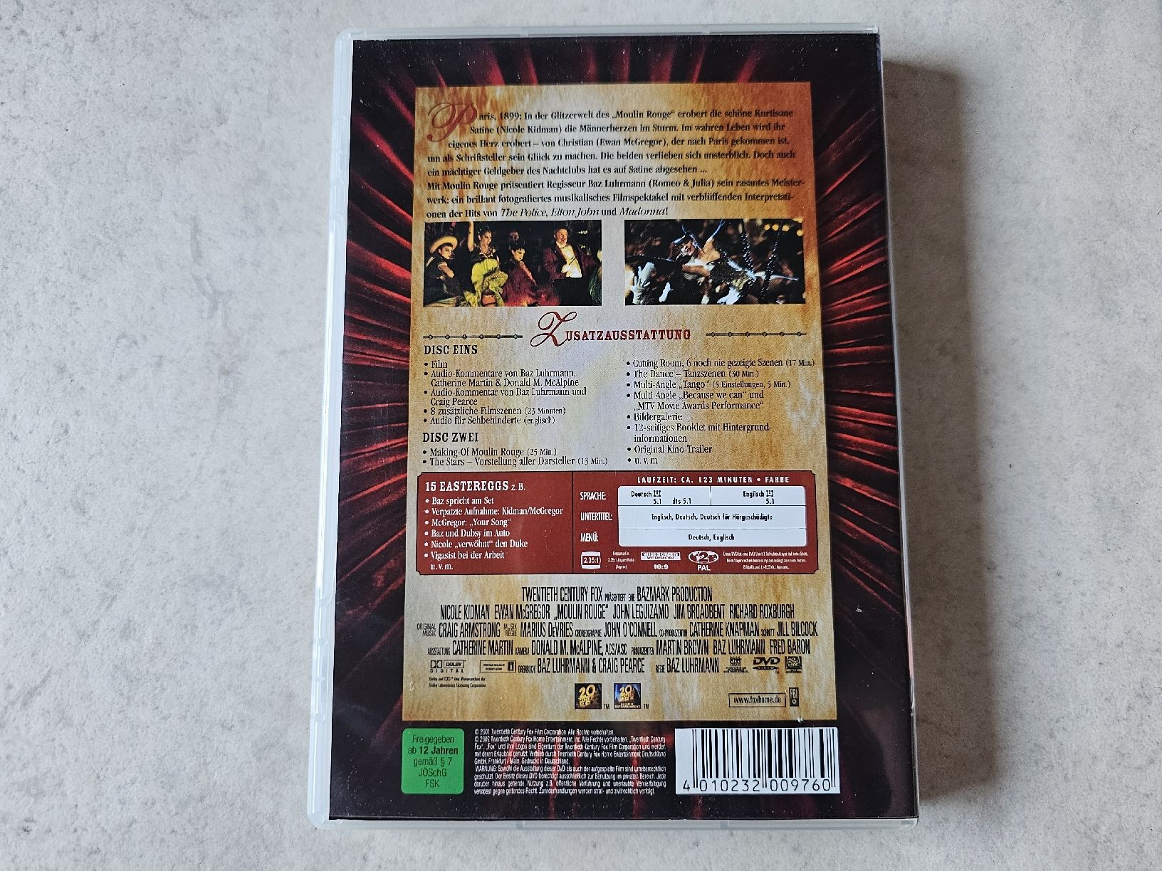 Alle DVDs: Moulin Rouge  /  2 Disc Edition – Gebraucht aus Schneisingen von backstore24 1
