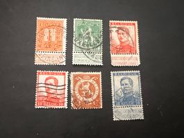 Belgien 1912 Lot  super gestempelt  (2185)