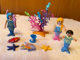 Playmobil Meerjungfrauen Set mit Koralle und Figuren