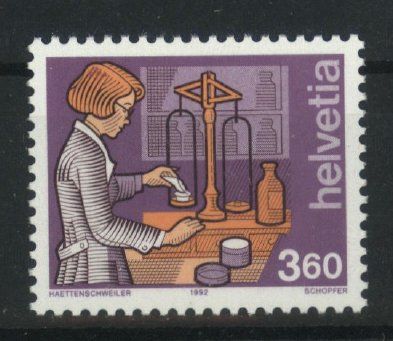 Tutti i francobolli: 1992, Mensch und Berufe II ** – Nuovo (secondo la descrizione) da Willisau venduto da Vollstempel