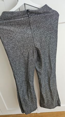 Stoffhose mit Glitzer