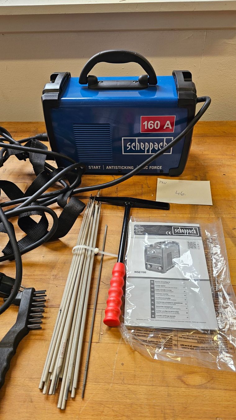 Scheppach Saldatori: Schweissgerät  Inverter SCHEPPACH WSE1100 – Usato da Diessenhofen venduto da Osio