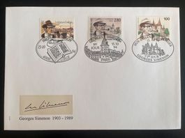 ET Luxusbrief, 1903 - 1989, Georges Simenon, 1994