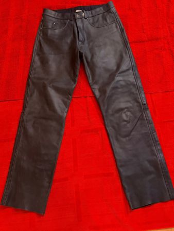 Töffhose Leder Gr. 50