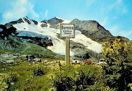 PASSO del BERNINA con Pizzo Cambrena - Auto