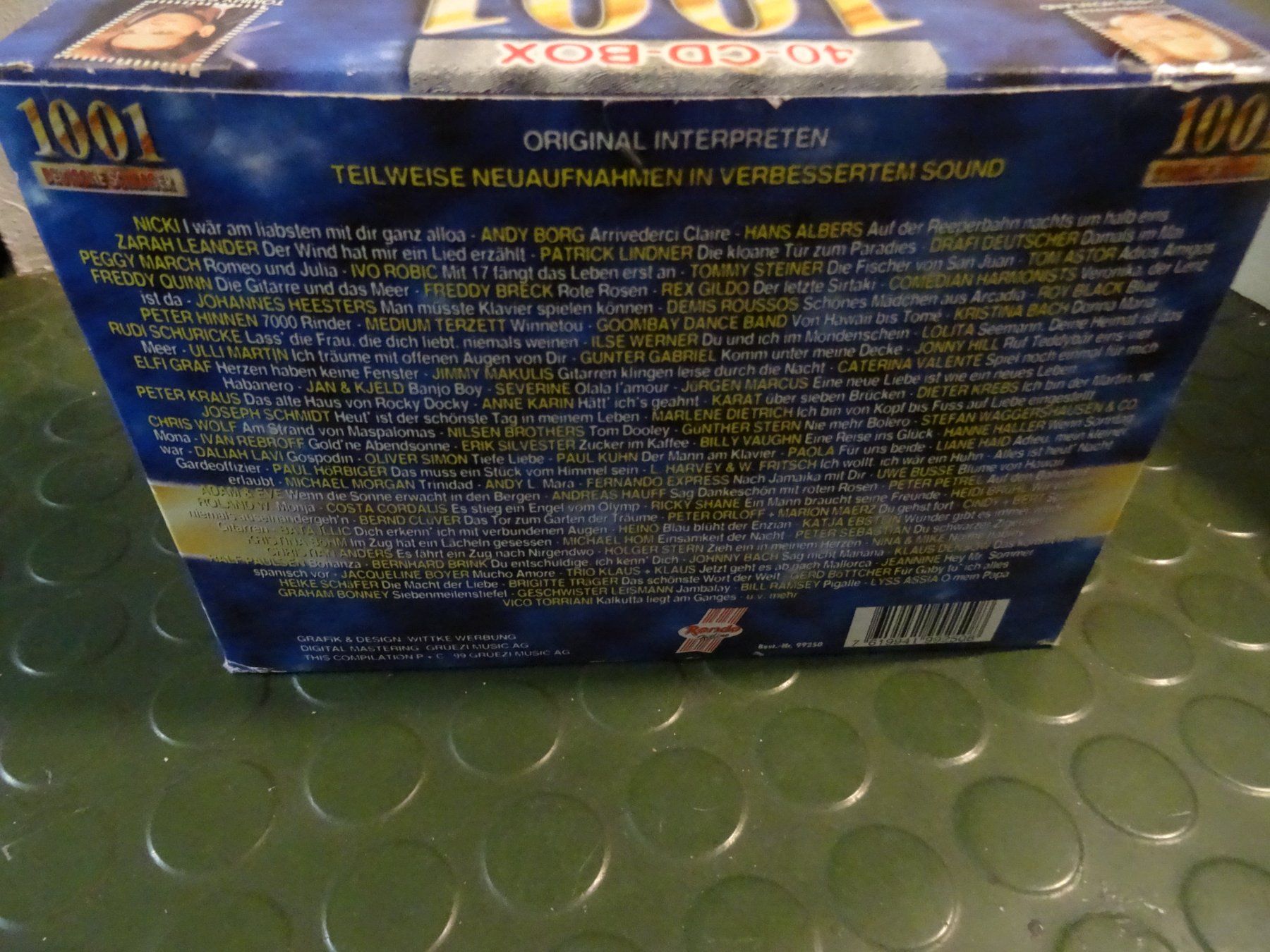 CDs: 1001 Deutsche Schlager 40 CD Box – Gebraucht aus Olten von Disc-Verkauf 1