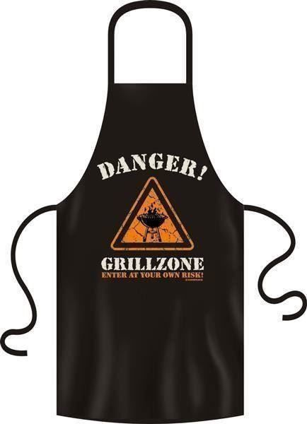 Grembiuli: Danger Grillzone - Kochschürze – Nuovo e nell'imballaggio originale da Ennetbürgen venduto da open24shop