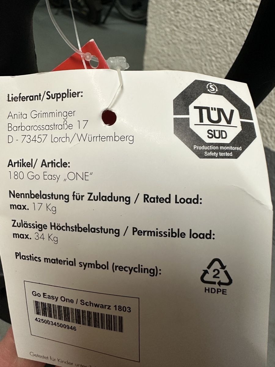 Valigie & Borse: Transporthilfe für Kinder – Nuovo e nell'imballaggio originale da Adliswil venduto da Csw 4