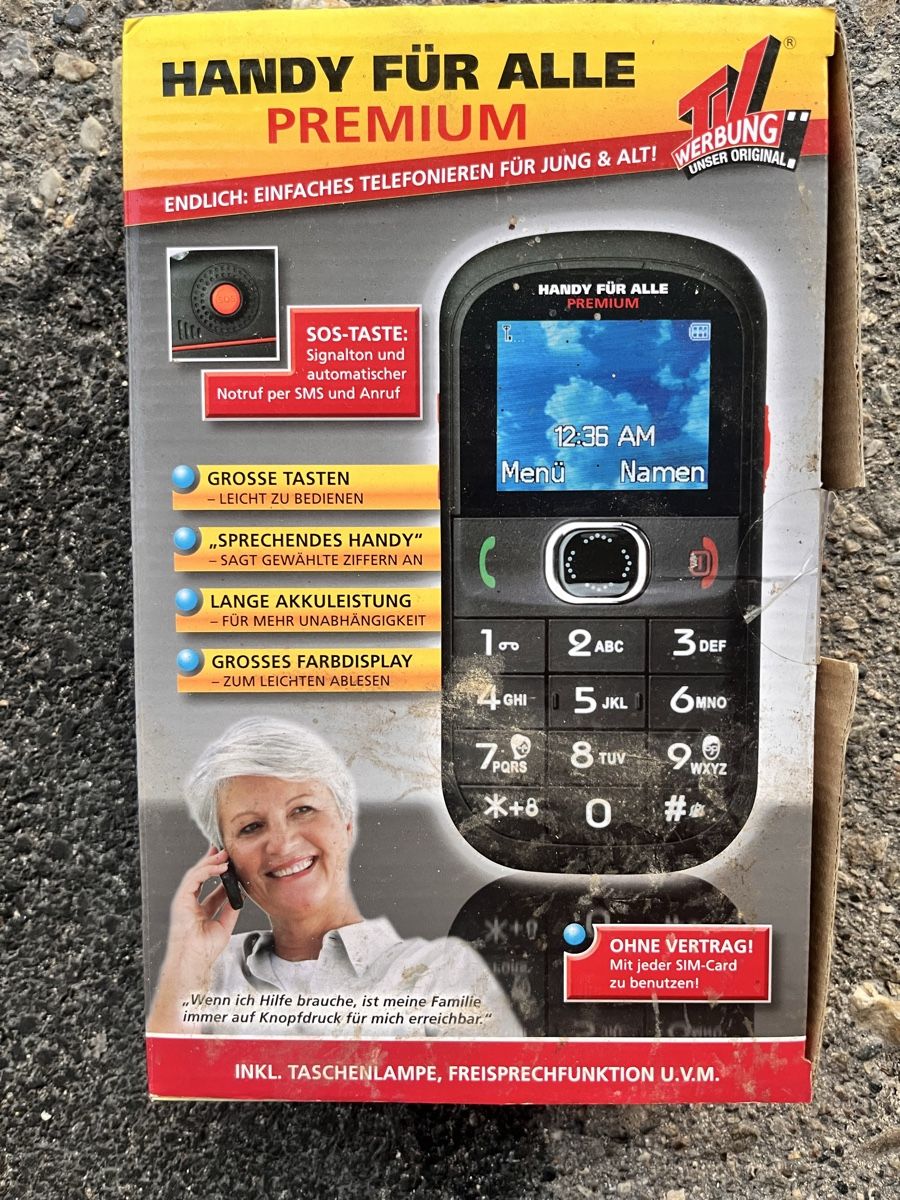 Telefoni cellulari / Smartphones: Téléphone portable facile d'utilisation pour tous! – Difettoso da Denges venduto da Stojanov18 1