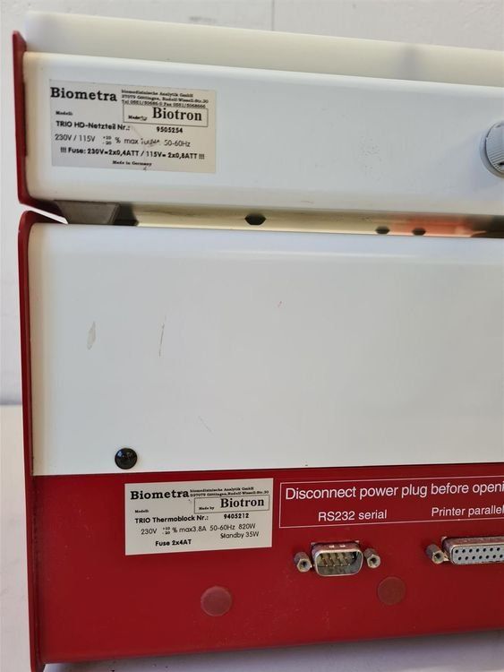 Kit di modellismo & Modellini statici: Biometra TRIO Thermoblock Heat Cycler – Usato da Niederdorf venduto da LeptonAG_Labor 6