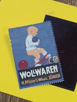 Litho Werbe Vignette  Wollwaren - H. Pfister Zürich ca. 1910