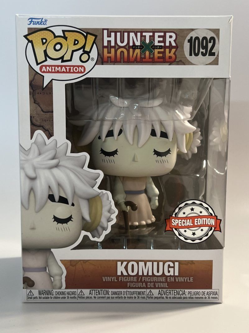 Funko Statuette: Funko POP! Animation Hunter x Hunter Komugi Edition Limitée – Nuovo e nell'imballaggio originale da Le Mouret venduto da perfectbijou