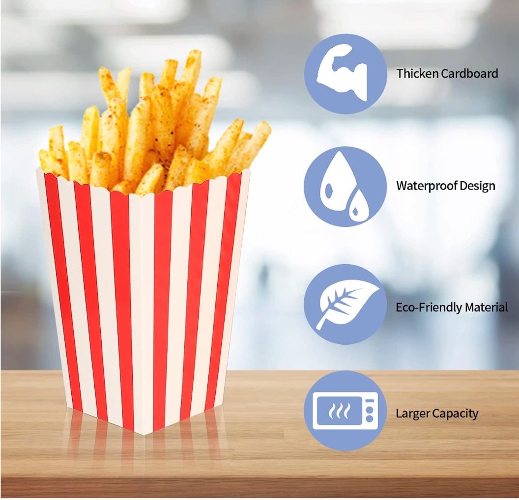 Contenitori & Simili: 24 Stücke Popcorn Boxes Popcorntüten, Klein Candy Container – Nuovo e nell'imballaggio originale da Bülach venduto da StoreInShop.com 2