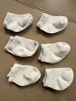 Carter's Baby Socks, 0-3 Months, White, Soft, 6 Pairs