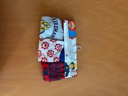 3 paires de chaussettes Sam le Pompier taille 27-30 neuf