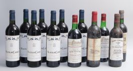 11 Bottles Vin Wine Wein Mouton, Coufran, St.Emilion etc.