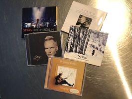Sting CD & DVD Sammlung 4 Alben & Bonus Dominic Miller CD