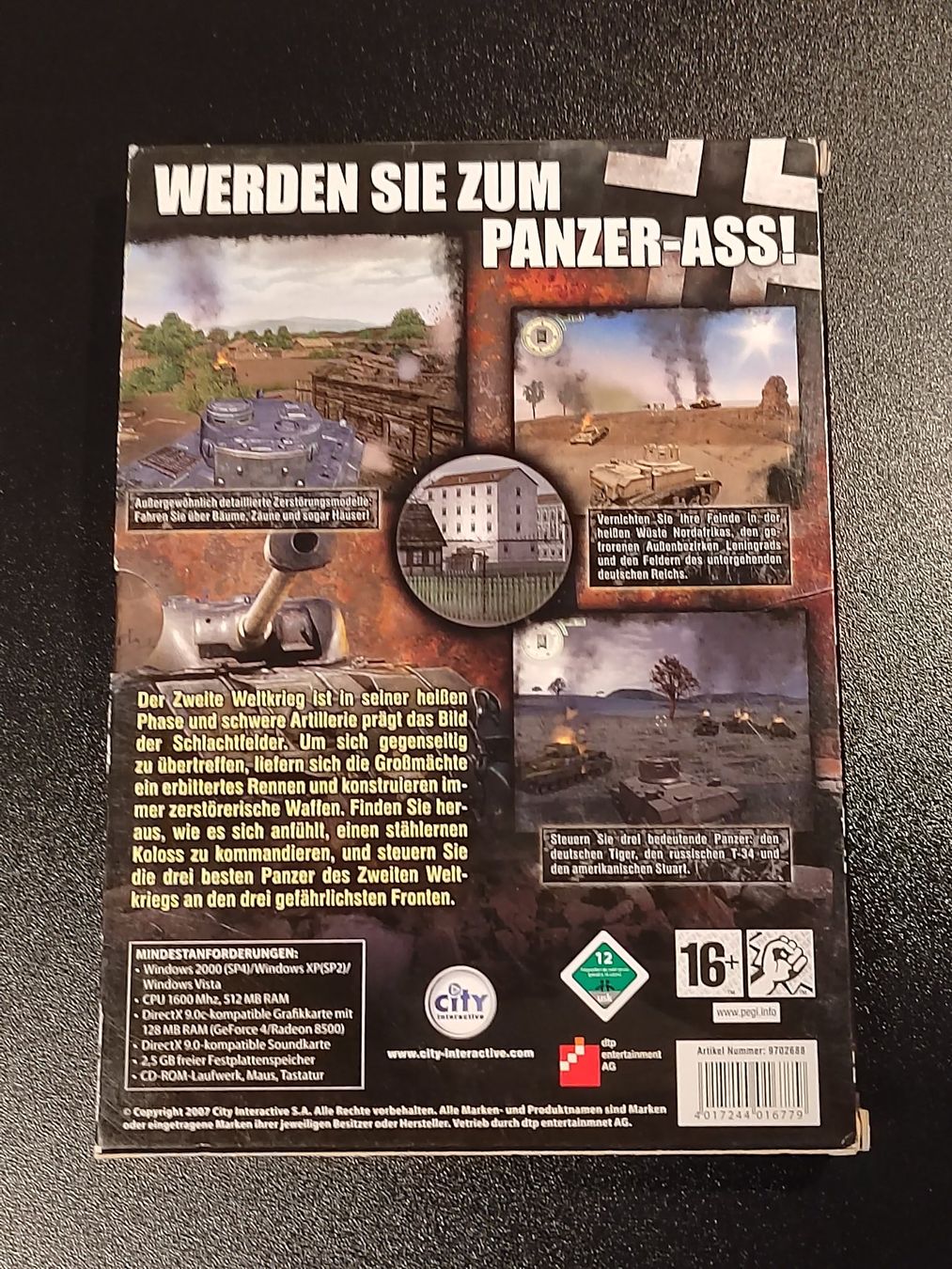 Jeux: PC Tank Combat Die Panzerjäger DE – D'occasion à Fribourg par noo_75x7 1