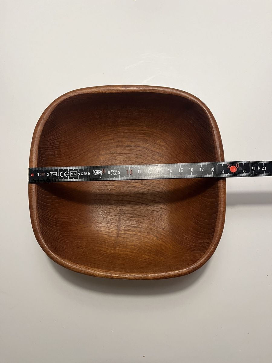 Ciotole: Vintage Teak Schale Danish Design nummeriert – Usato da Zürich venduto da bretxo 7