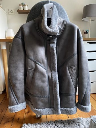 Next faux shearling jacket
