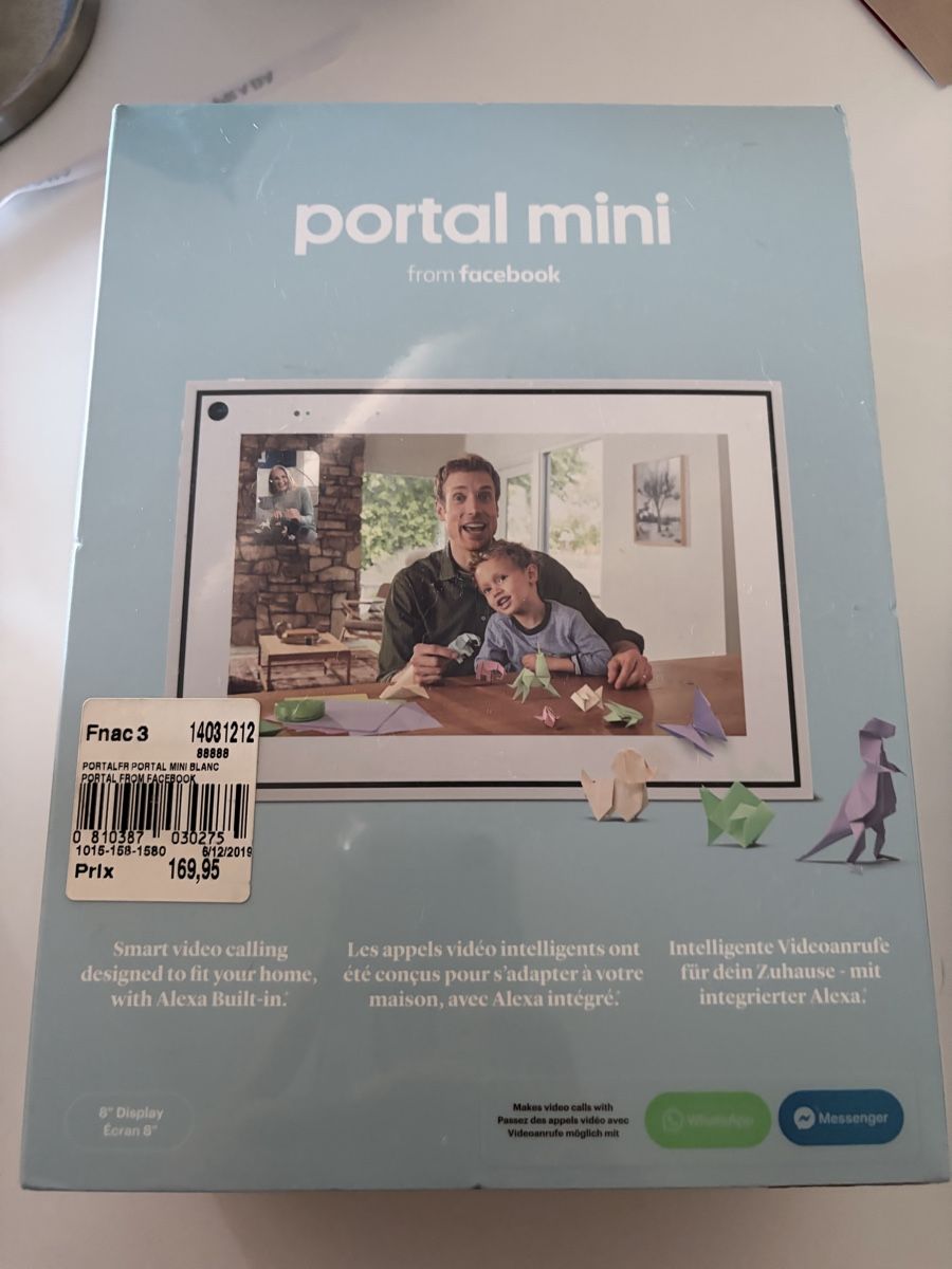 Tablet PC: Facebook Portal Mini Smart Video Display – Nuovo e nell'imballaggio originale da Aarburg venduto da roc_9n2c