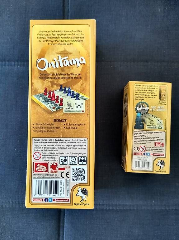 Giochi: Onitama + Erw. Geist des Windes (DE) – Nuovo (secondo la descrizione) da Luzern venduto da Gentleman007 1