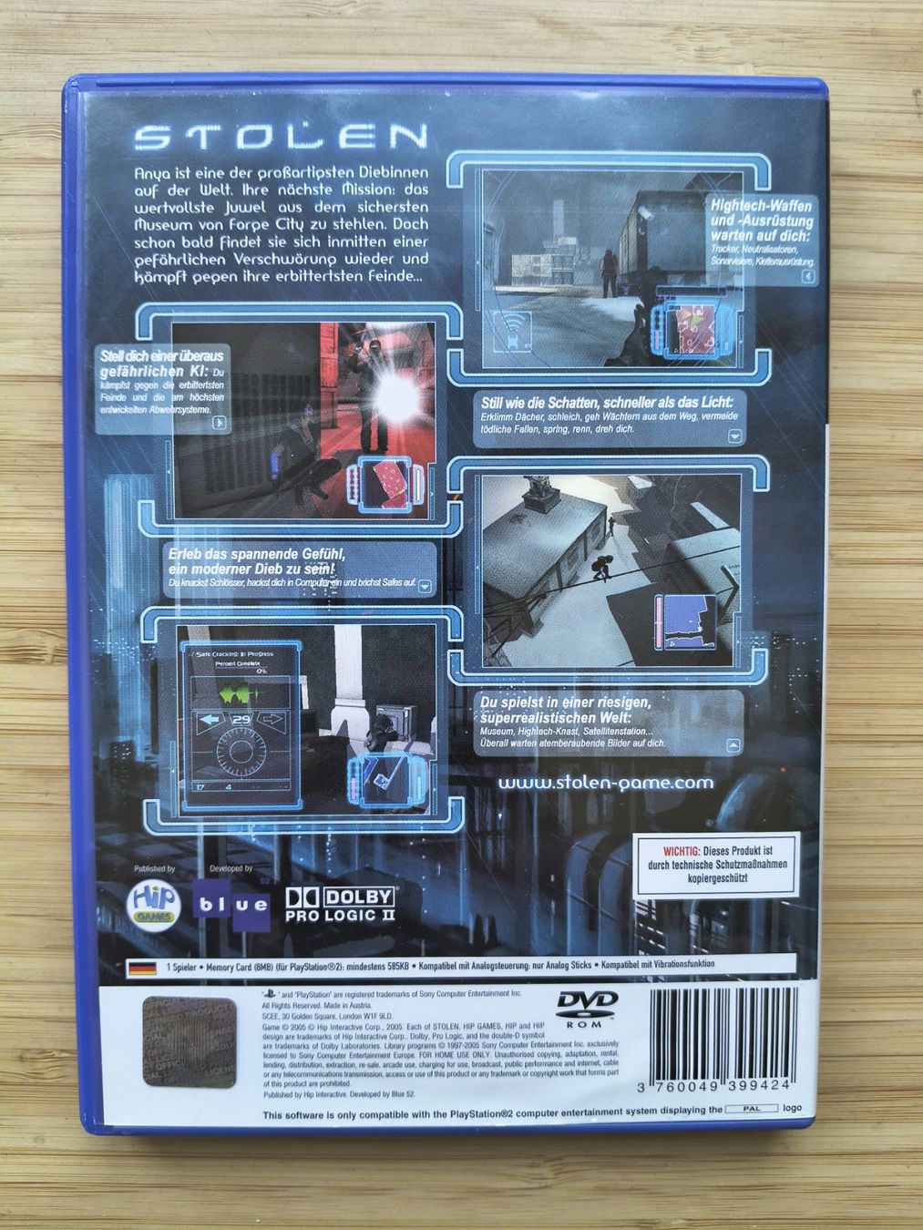 Spiele: Stolen (PS 2) – Gebraucht aus Riedholz von ste_96cd 1