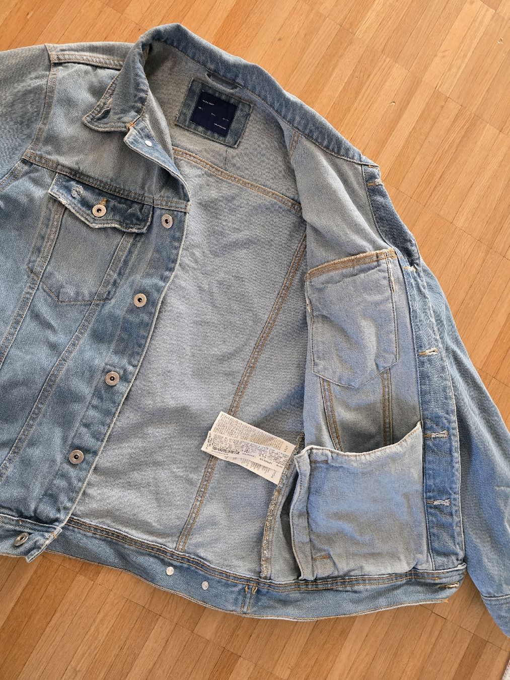 Zara Giacche: Zara Man Jeansjacke Grösse L hellblau – Usato da Laufenburg venduto da megane1959 3