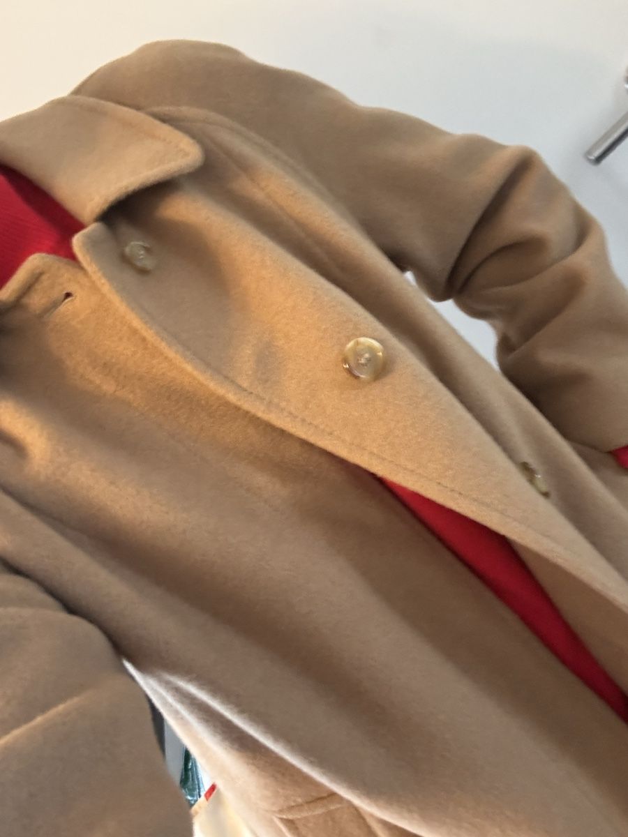 Burberry Cappotti: Vintage Burberry Mantel Kamelhaar – Usato da Obfelden venduto da cesarina10 5