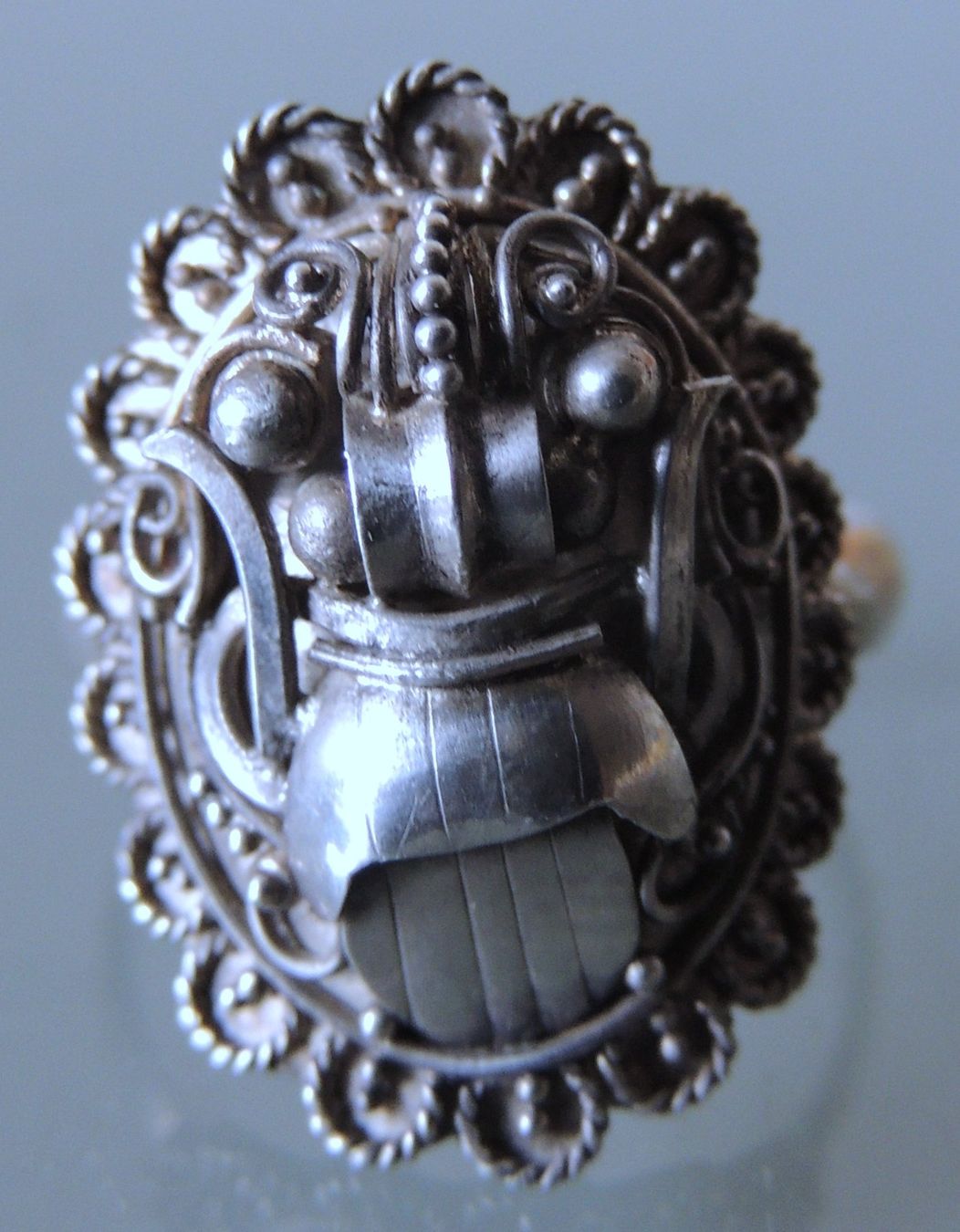 Ringe: Barong Silber 925 Fingerring Gr. 57 – Gebraucht aus Waldenburg von schaller707