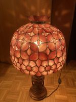 Antik Muschel Lampe 
