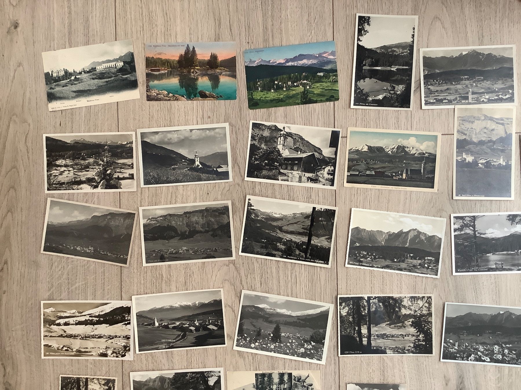 Cartoline postali: 50 alte, gelaufene Ansichtskarten Flims ab 1907 – Usato da St. Gallen venduto da herbrig2 2