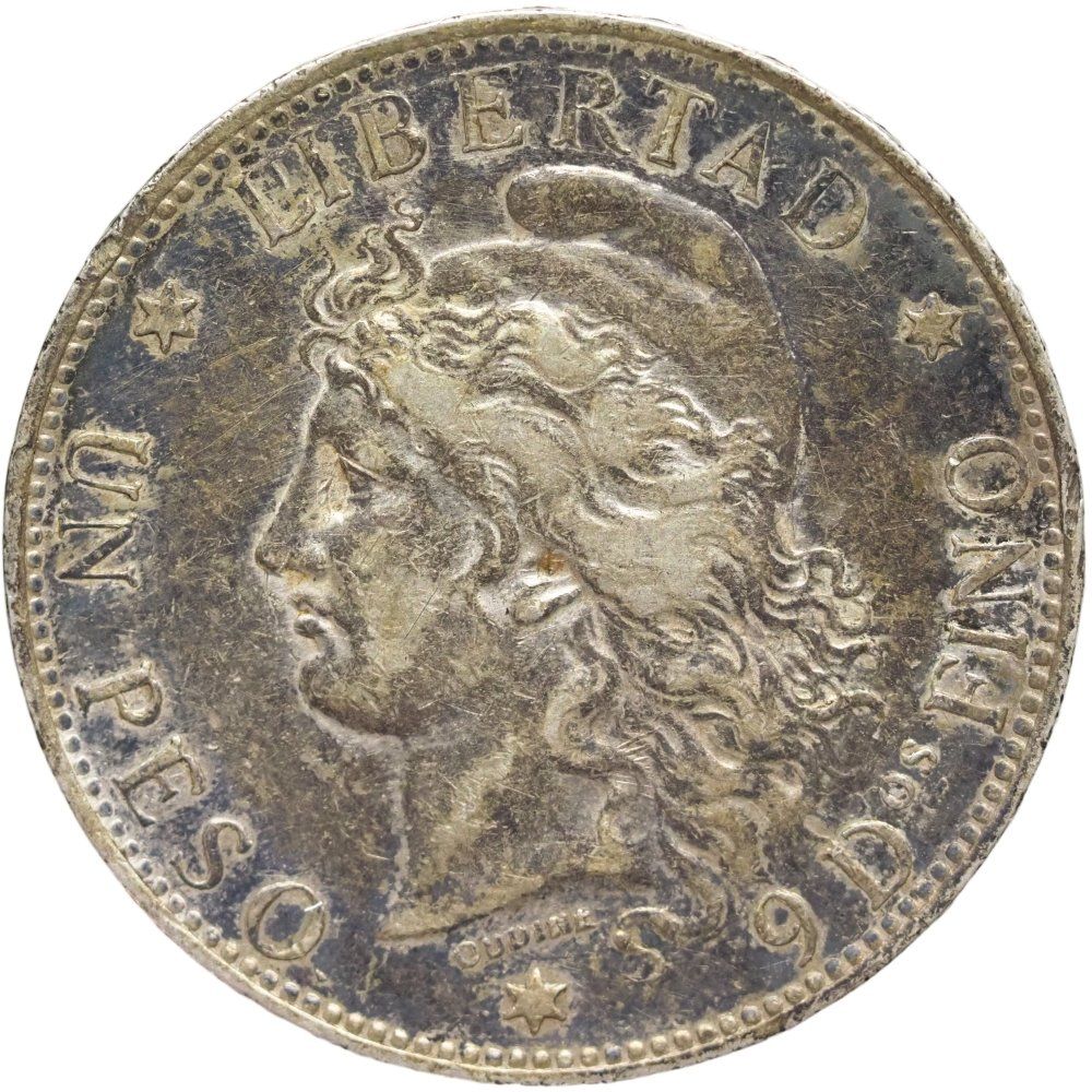 Alle Münzen: Argentinien: 1 Peso 1882 – Gebraucht aus Liestal von fibonaccis 1