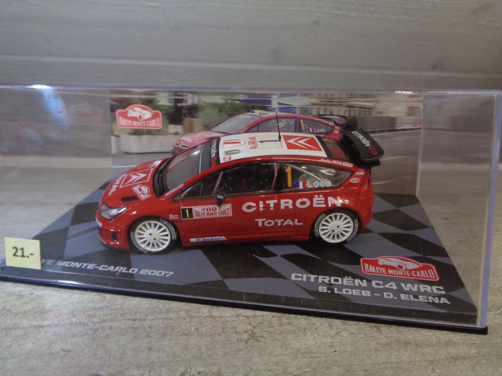 citroen c4 wrc rallye de montecarlo 2007 s.loeb - Compra venta en