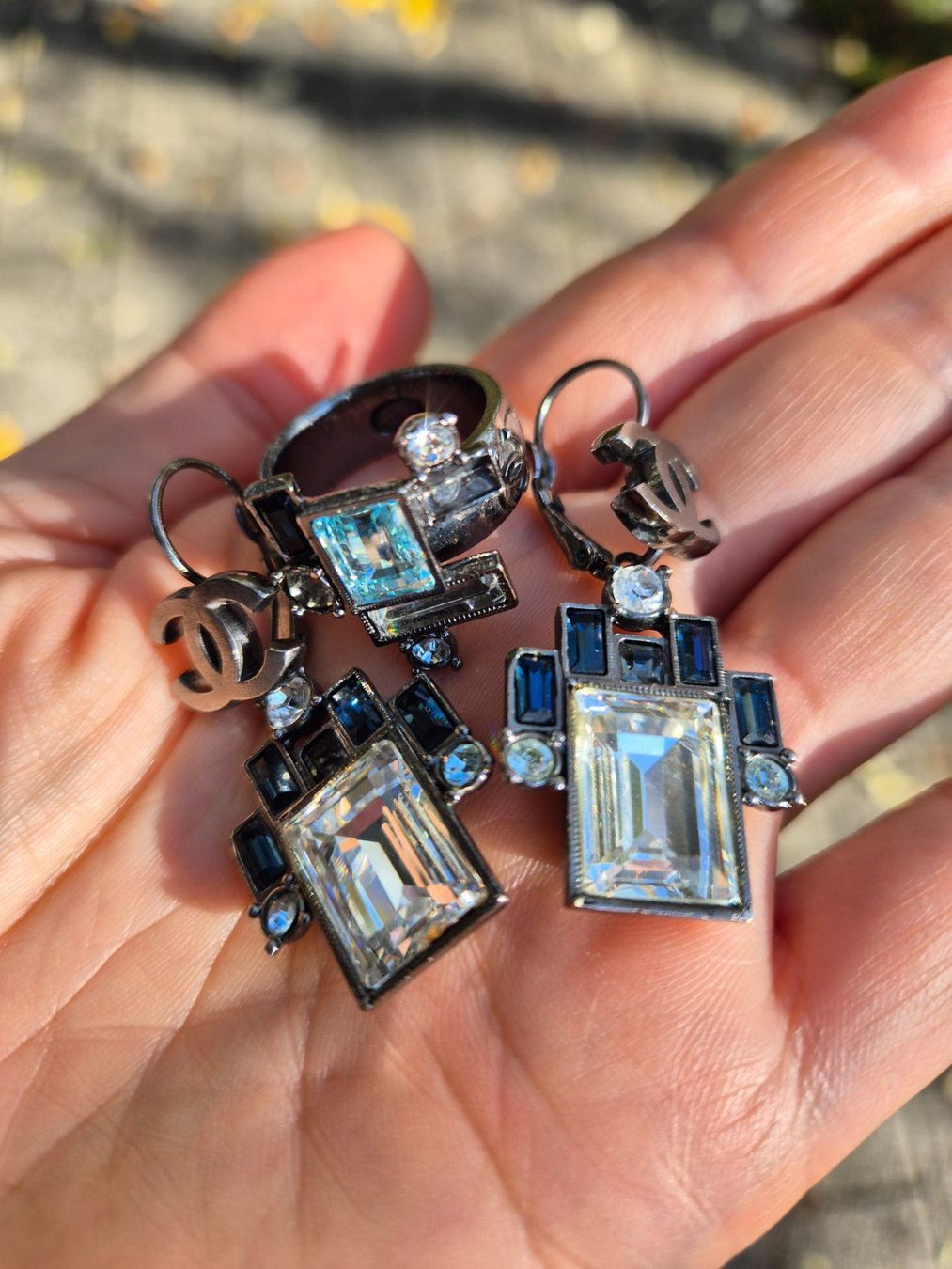 Chanel Sonstiger Schmuck: CHANEL Earrings & Ring Set – Gebraucht aus Winterthur von geo_kt7l 2