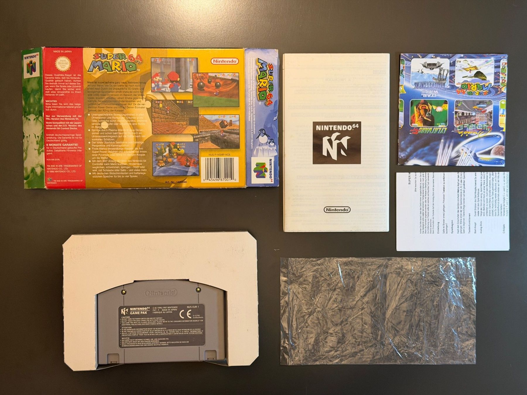 Nintendo Giochi: Super Mario 64 - inkl. Originalverpackung – Usato da Zürich venduto da Master202 3
