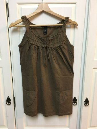 H&M Top, Gr.XS, braun