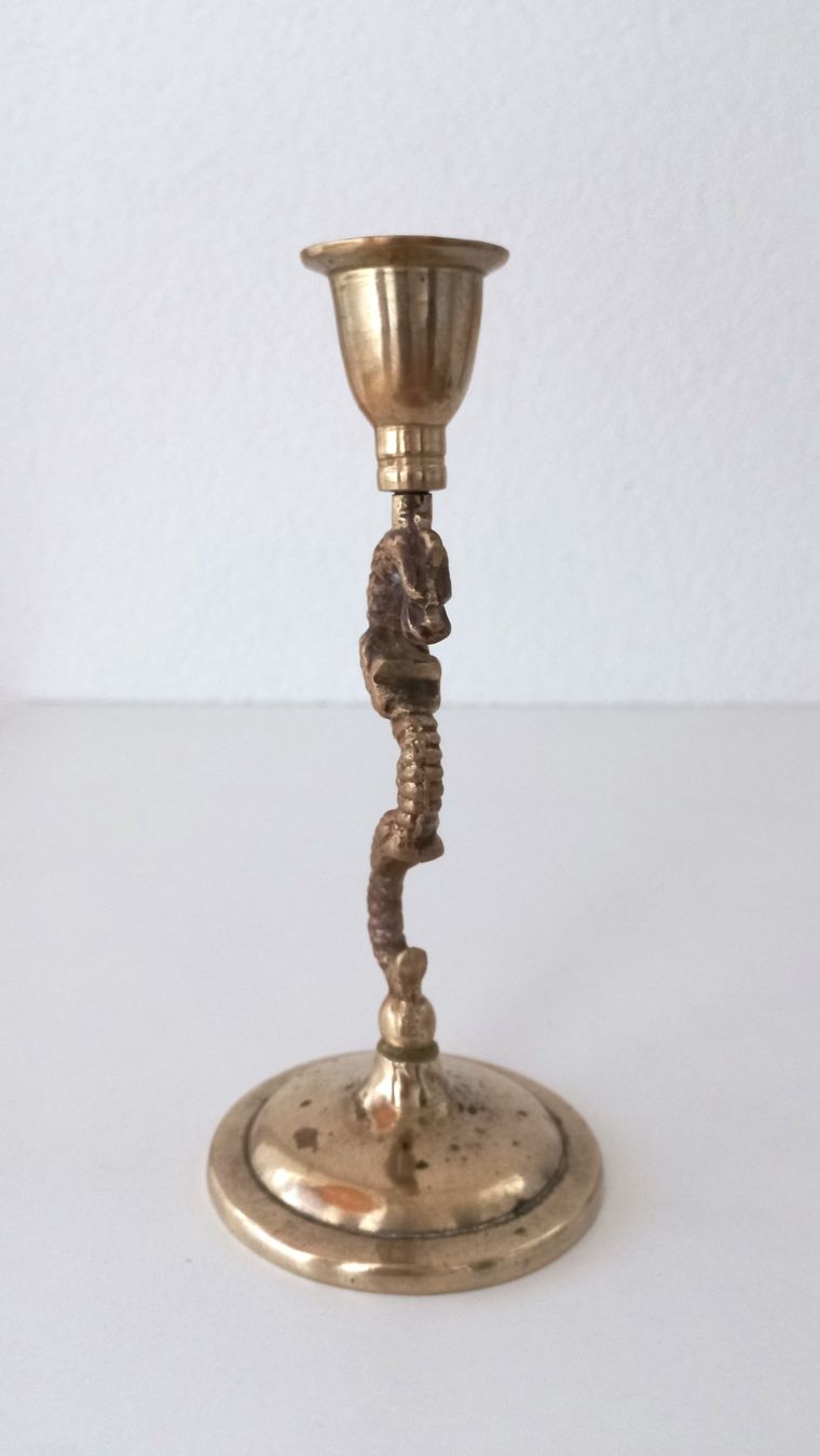 Kerzenständer: Vintage Messing Kerzenständer, Korea – Gebraucht aus Bévilard von Orscha 4