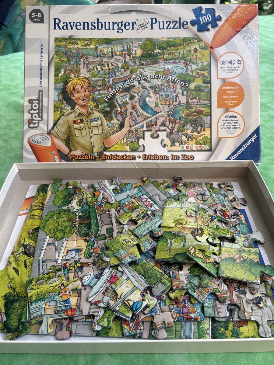 Tiptoi Puzzle: Tiptoi Puzzle Im Zoo – Usato da Küsnacht ZH venduto da Ginger81 1