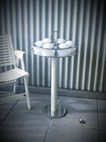 Fantastische Space Age Guzzini Stehleuchte aus den 70er