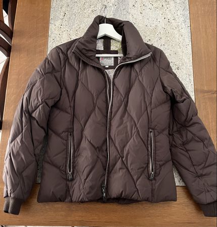 Giacca Think Pink marrone, taglia L - Perfetta per l'inverno