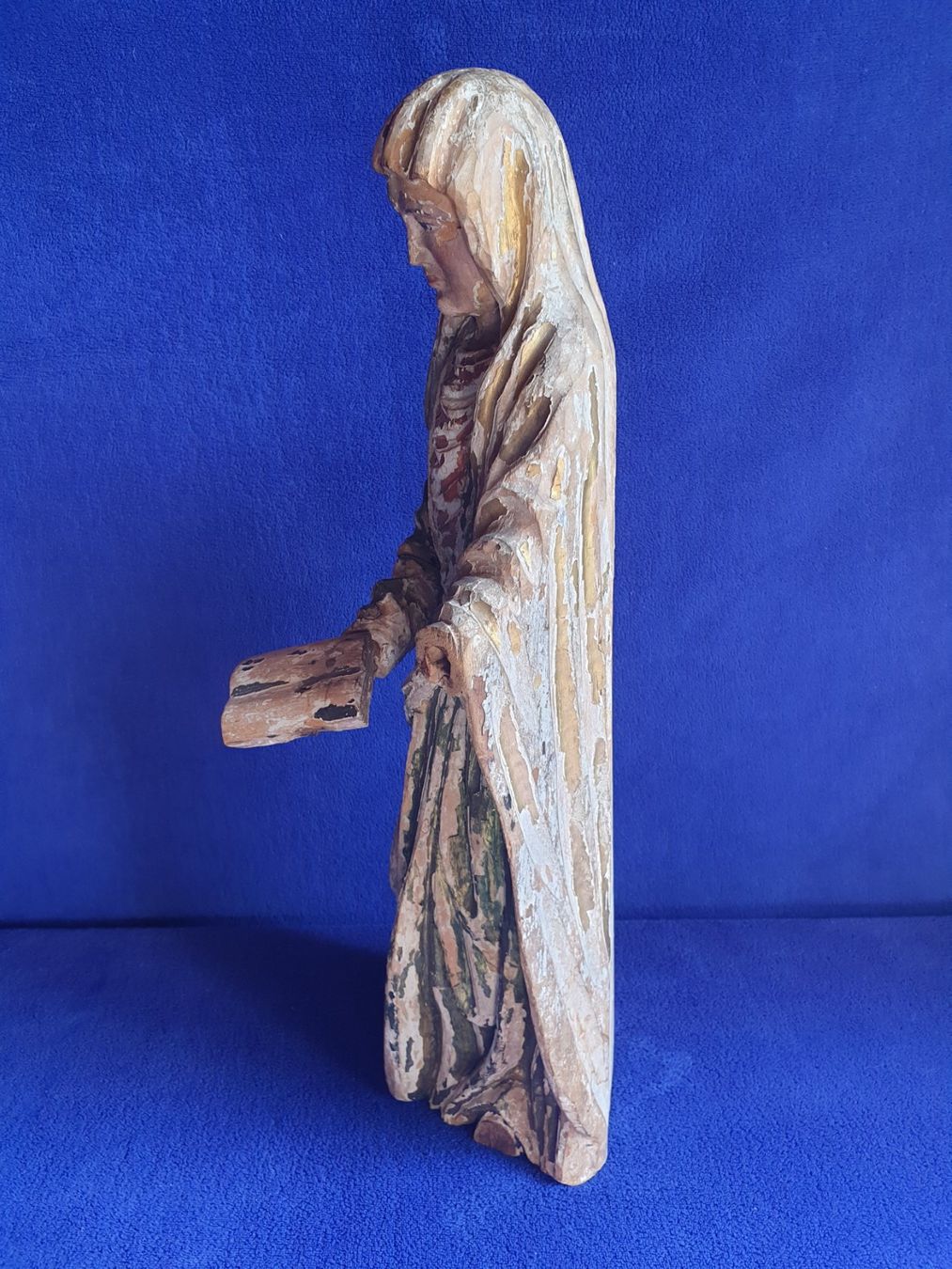 Statuette: Heiligen Figur Holz, Antik – Usato da Bözberg venduto da L-G 3