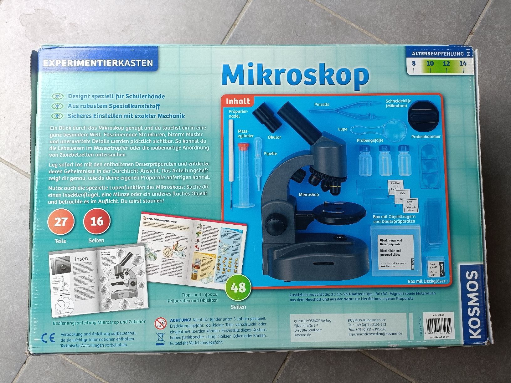 Microscopi: Mikroskop von Kosmos – Usato da Lengnau AG venduto da Ssvenja 1
