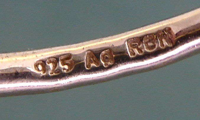 Anelli: Ring 925 Silber mit leichter Vergoldung – Usato da Muri AG venduto da silvermouse007 4