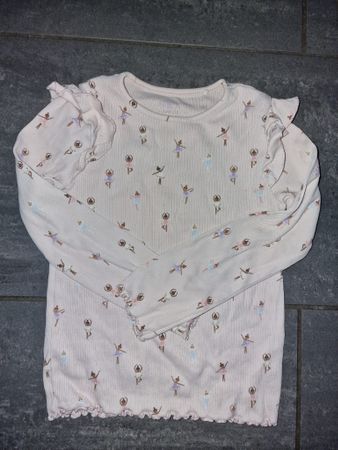 Next Ballett Shirt Gr. 110/60 (4-5 Jahre) — Süsses Muster!