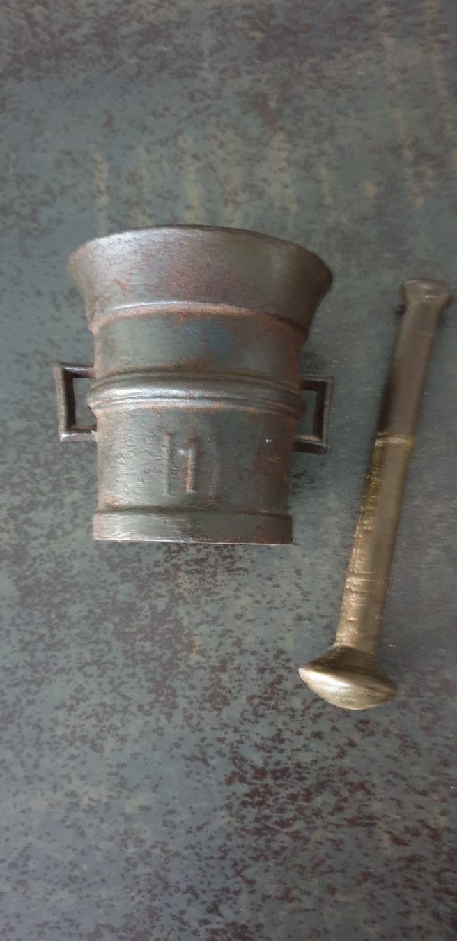 Altro per cucinare: Antiker Eisen Mörser – Usato da Reinach BL venduto da Annodomini 3