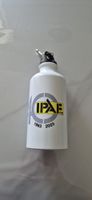 Weisse Trinkflasche 1983-2023 IPAF.org 40 Jahre