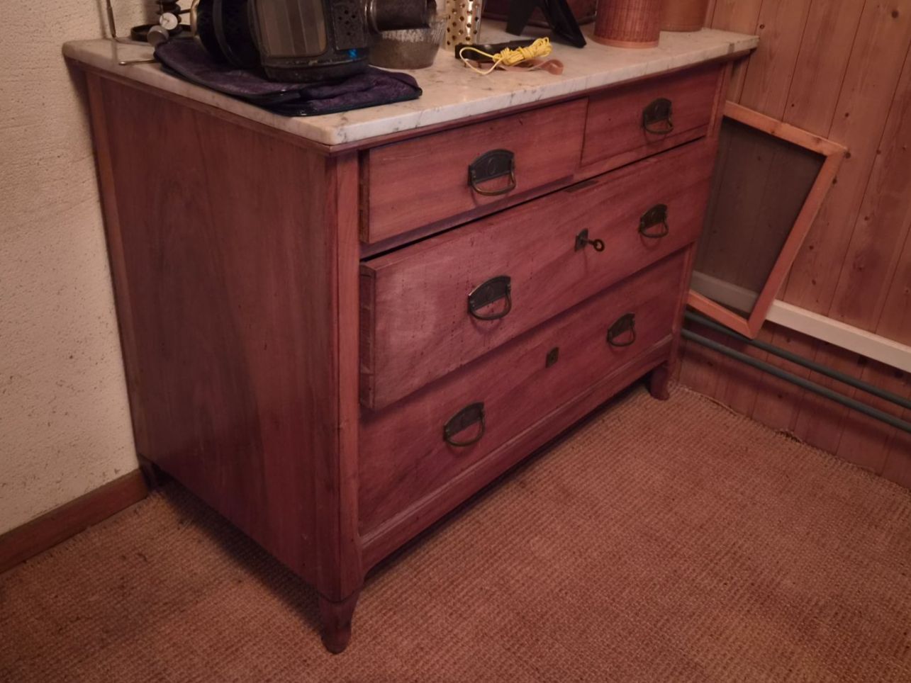 Kommoden: Commode avec marbre – Gebraucht aus Monts-de-Corsier von pre_wr9v 1