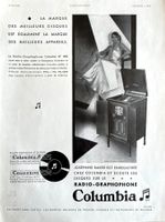 Columbia Joséphine Baker - Alte Werbung /Publicité 1931