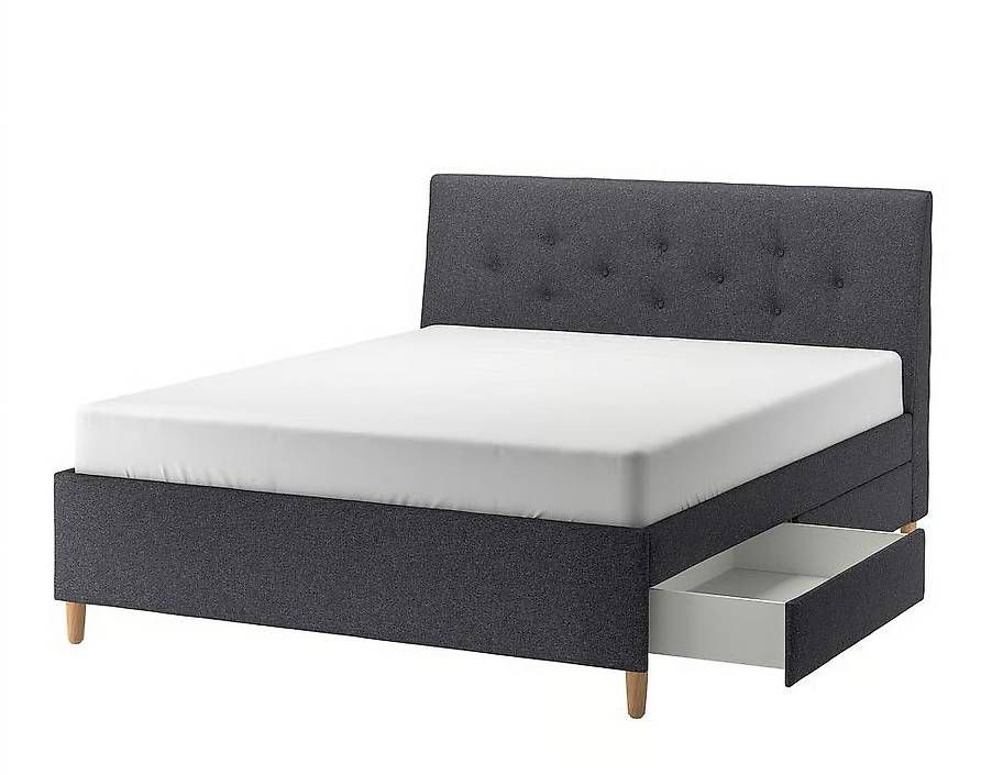 Ikea Letti: IKEA IDANÄS Upholstered Storage Bed – Usato da Horgen venduto da jar_kp6n 2